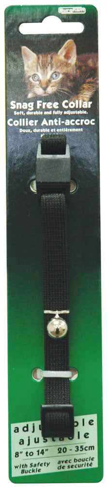 Optimized Burgham – Cat Collar – Black Professional