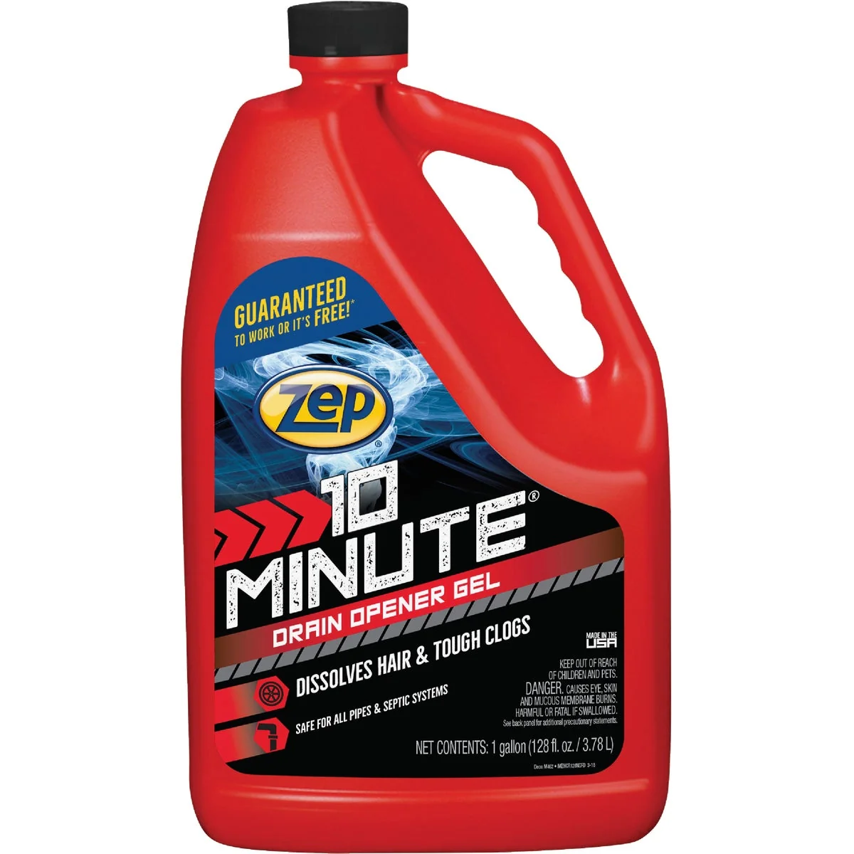 Contemporary Zep Commercial 128 Oz. Gel 10 Minute Drain Cleaner Powerful