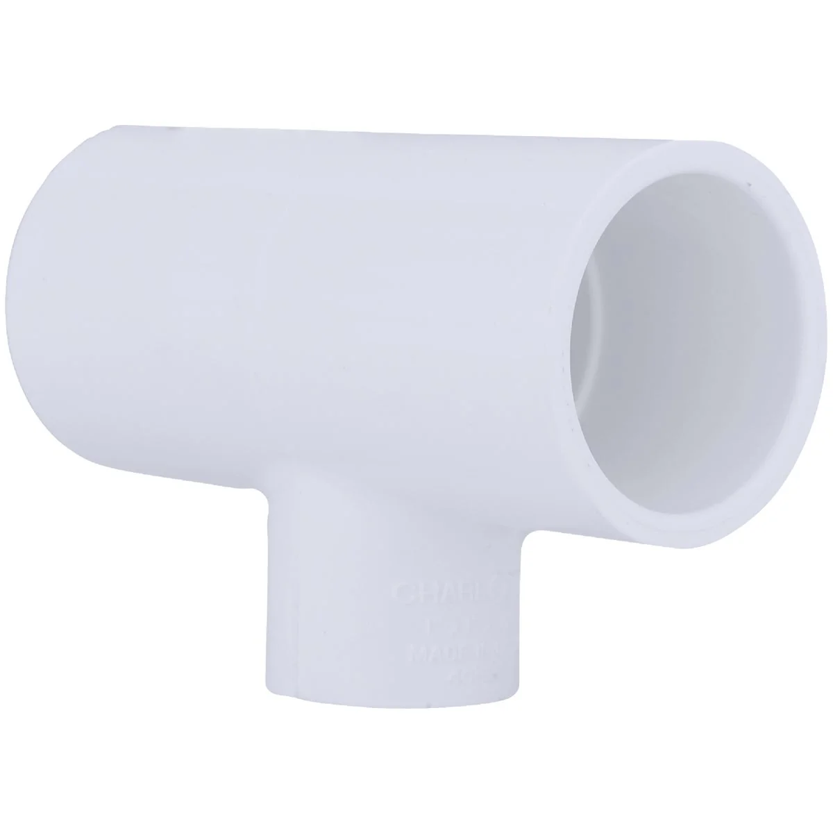 High-End Charlotte Pipe 1 In. A x 1 In. B x 1 2 In. C Schedule 40 Pressure Reducing PVC Tee Reliable