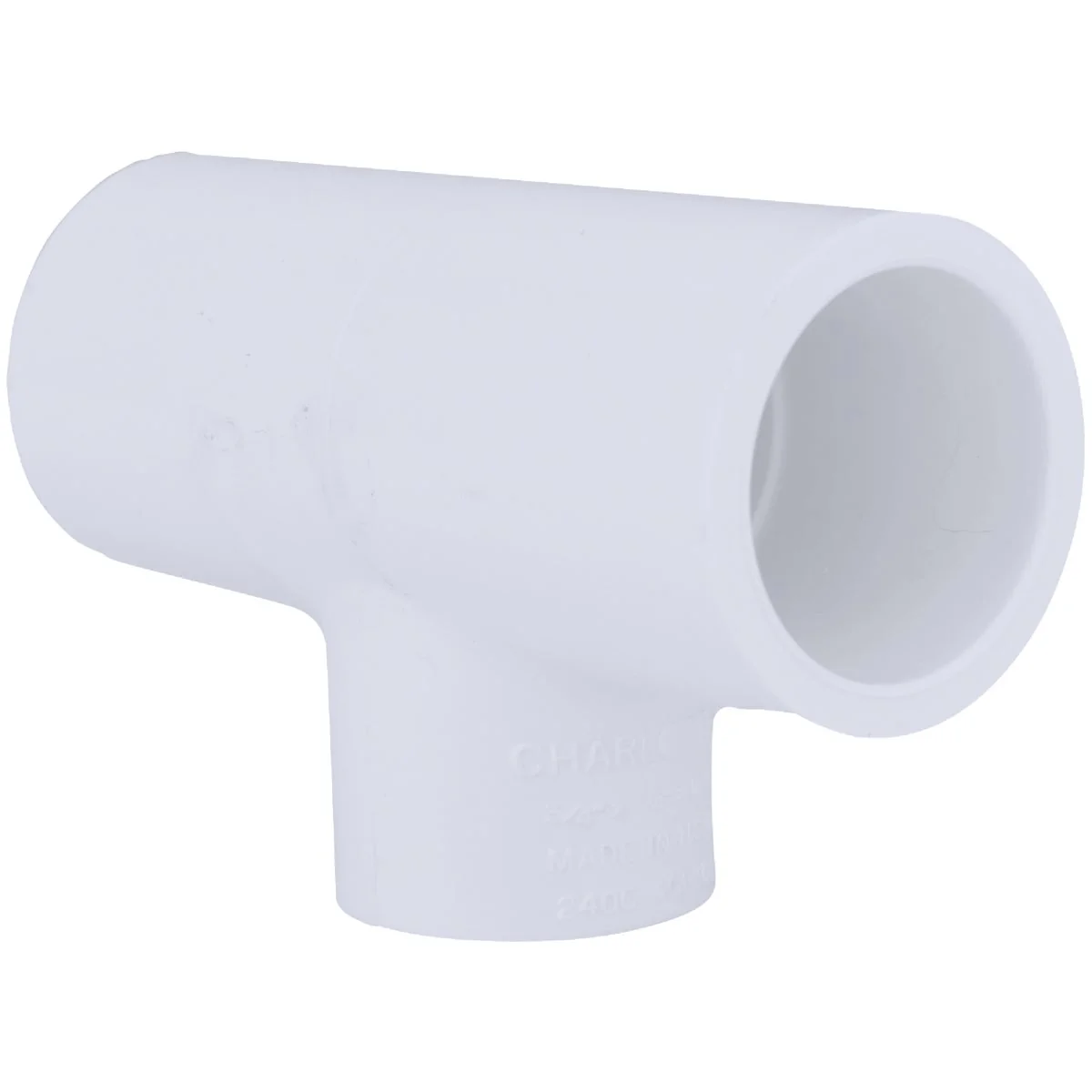 Powerful Charlotte Pipe 3 4 In. A x 3 4 In. B x 1 2 In. C Schedule 40 Pressure Reducing PVC Tee Original
