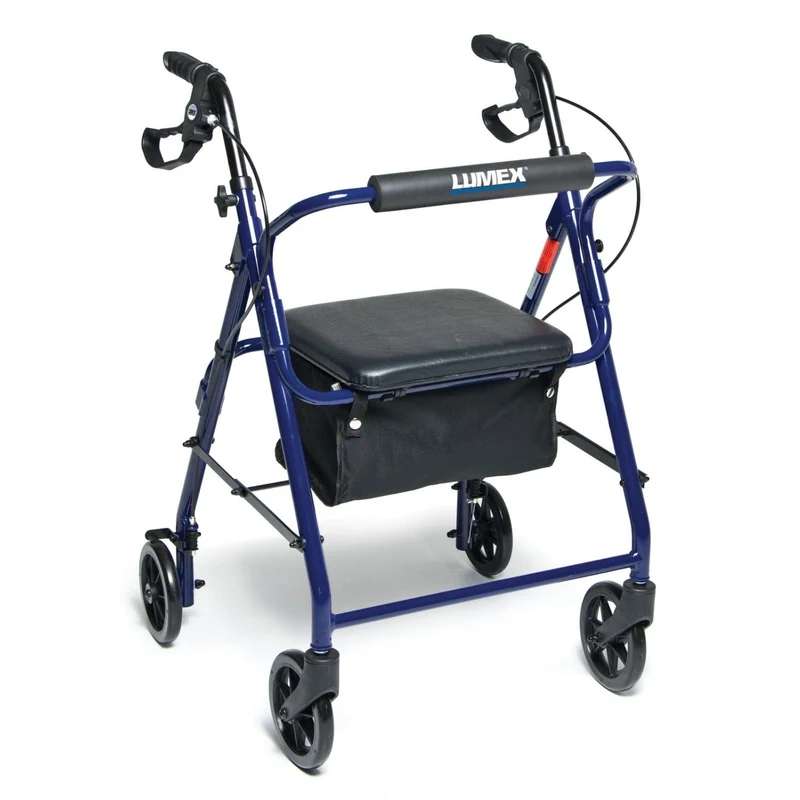 Innovative Lumex Walkabout Basic Four-Wheel Rollator Specialty