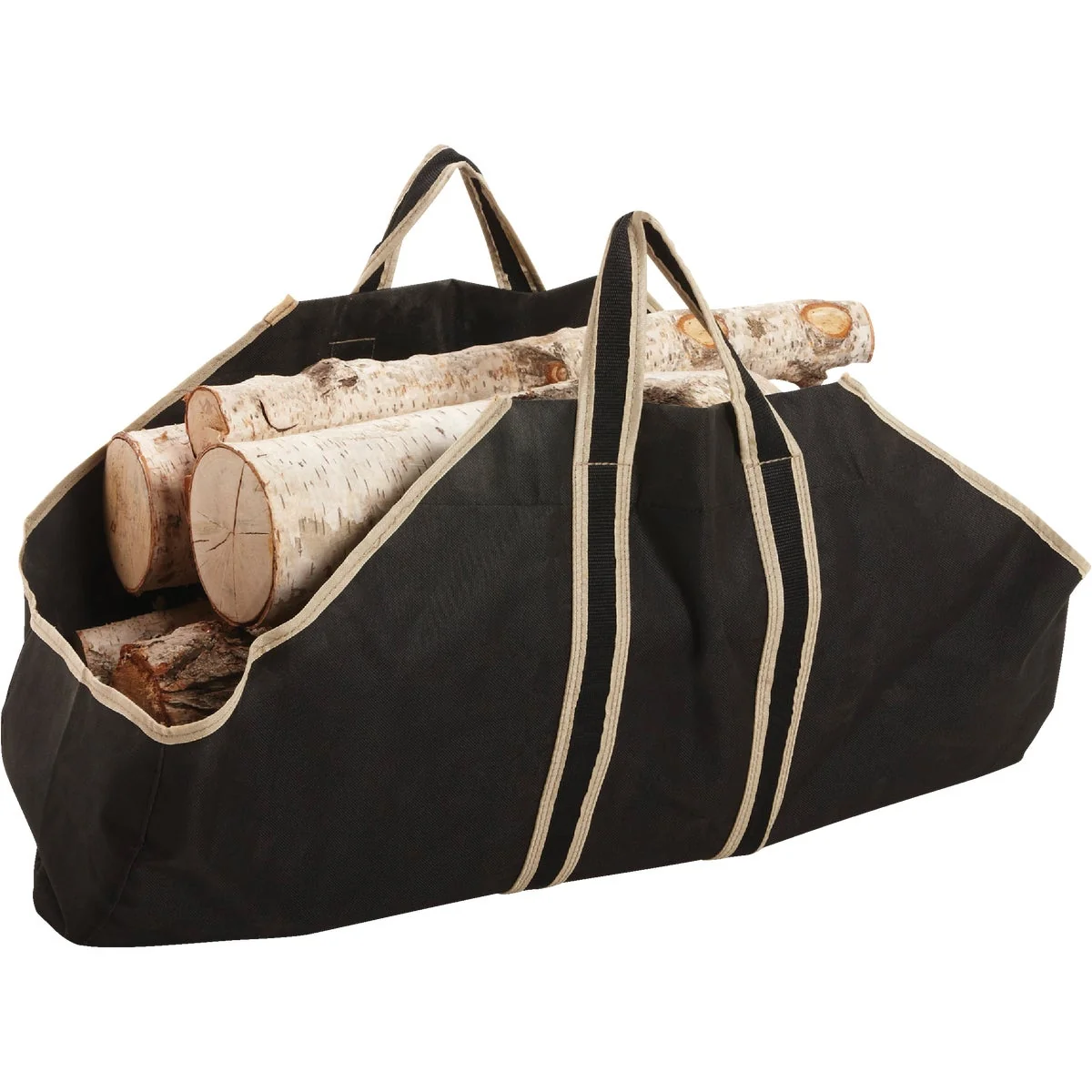 Secure Home Impressions 35-1 2 In. W x 22 In. H Canvas Log Carrier Fashionable