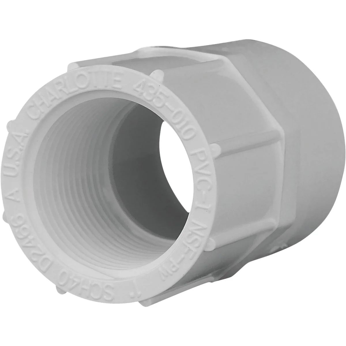Advanced Charlotte Pipe Female Schedule 40 1 in. PVC Adapter High-End