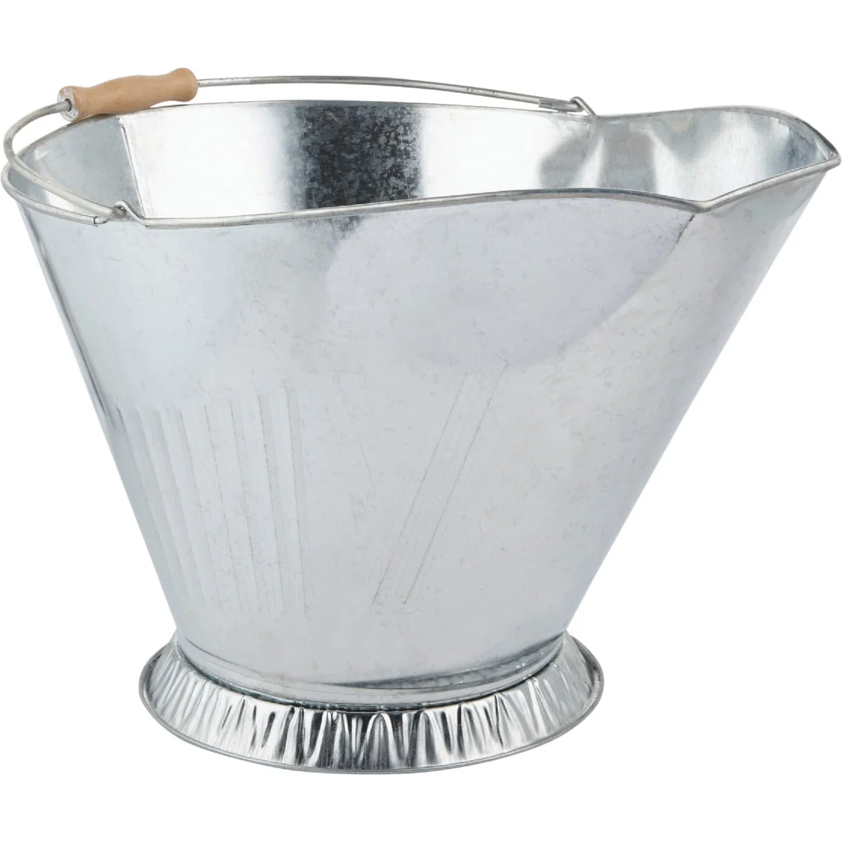 Specialty Home Impressions Wire Galvanized Coal Hod High-Grade