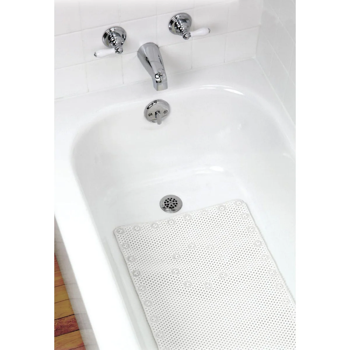 Natural Zenith Zenna Home 17 In. x 36 In. Foam Bath Mat Powerful