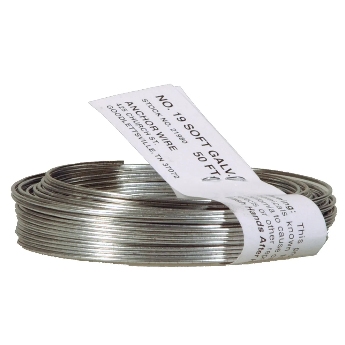 Official HILLMAN Anchor Wire 50 Ft. 18 Ga. Dark Annealed Steel Mechanics and Stovepipe General Purpose Wire Coil Reusable