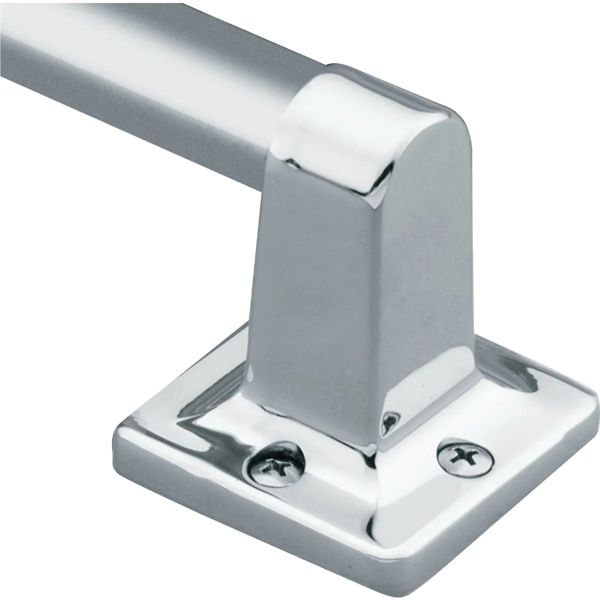 Effective Moen Home Care 9 In. x 7 8 In. Exposed Screw Grab Bar Chrome Responsible