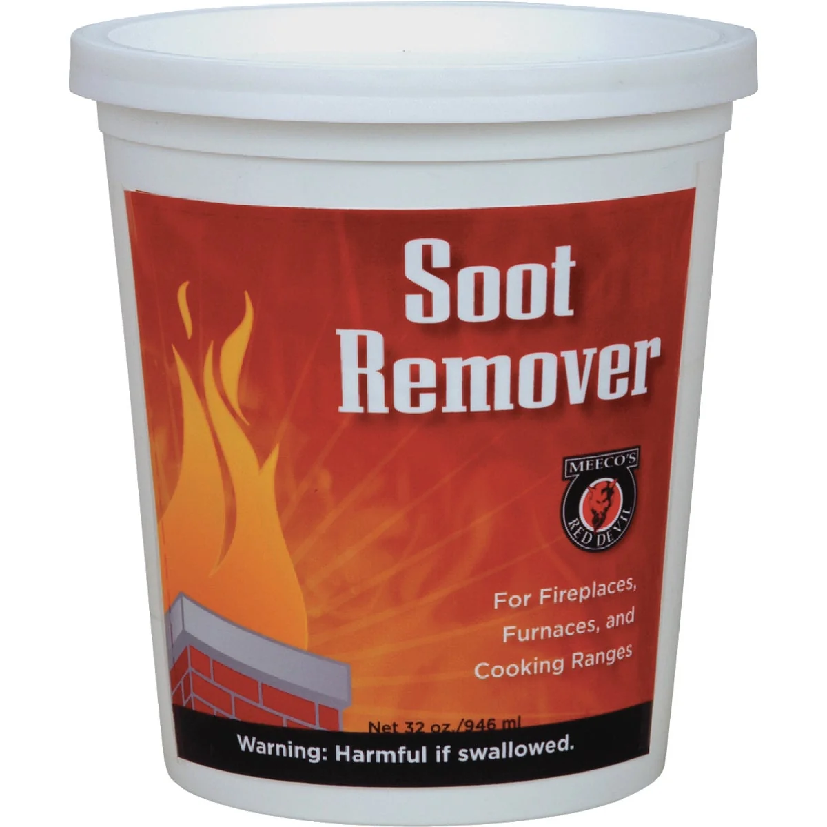 Outstanding Meeco’s Red Devil Pint Powdered Soot Remover Innovative