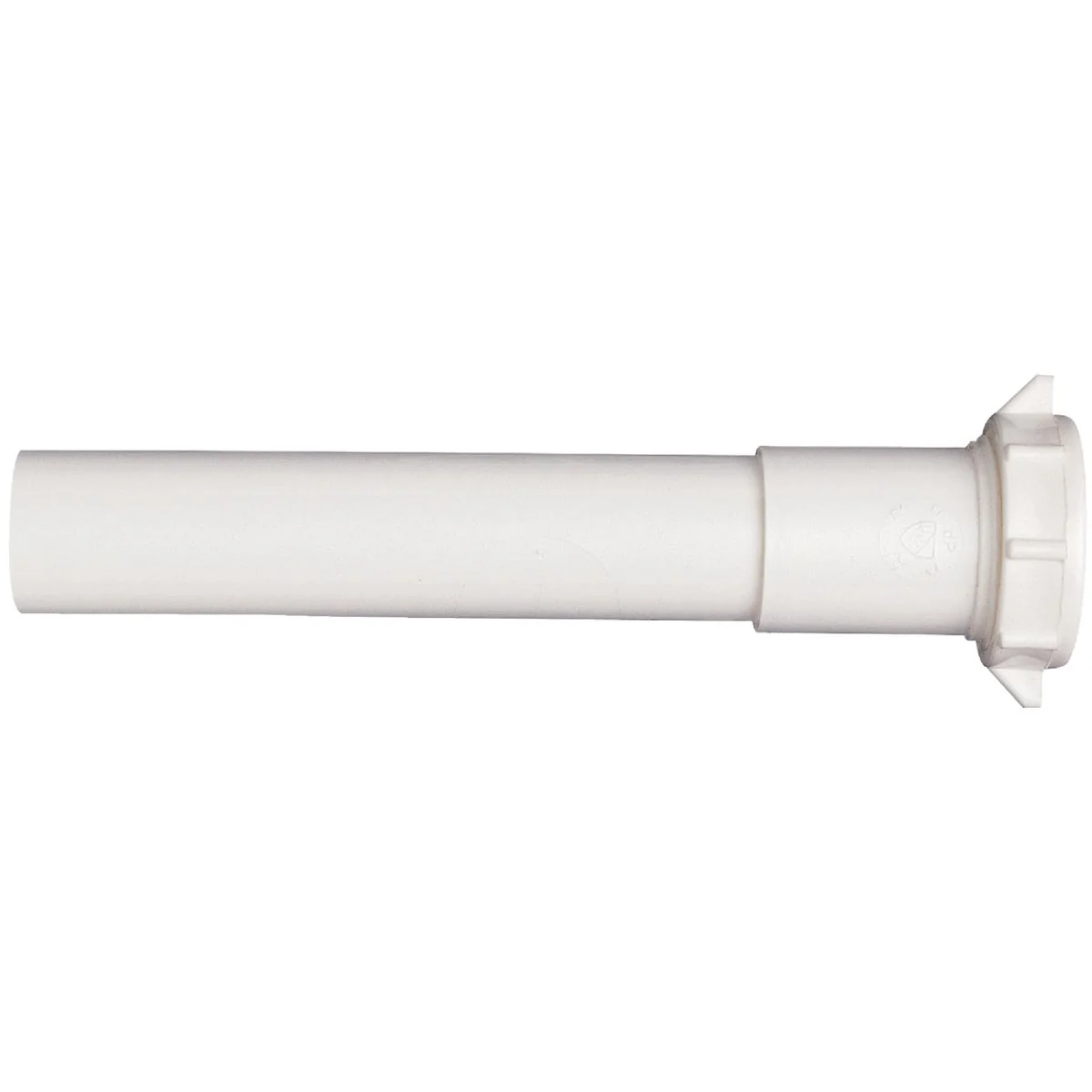 Crafted Do it 1-1 4 In. x 6 In. White Plastic Extension Tube Carefully Designed