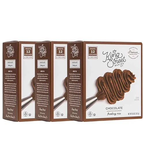 Functional Chocolate Frosting Mix 3 Count First-Class