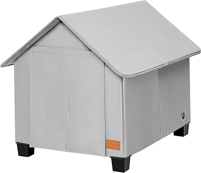 Trusted Insulated Dog House Outdoor with Warm Mat and d Feet Weatherproof Dog Bed House for Medium Size Dog and Multiple Large Cat Max Pets Size 20.8 X 13.7 InchesAbout ThisOverview Versatile