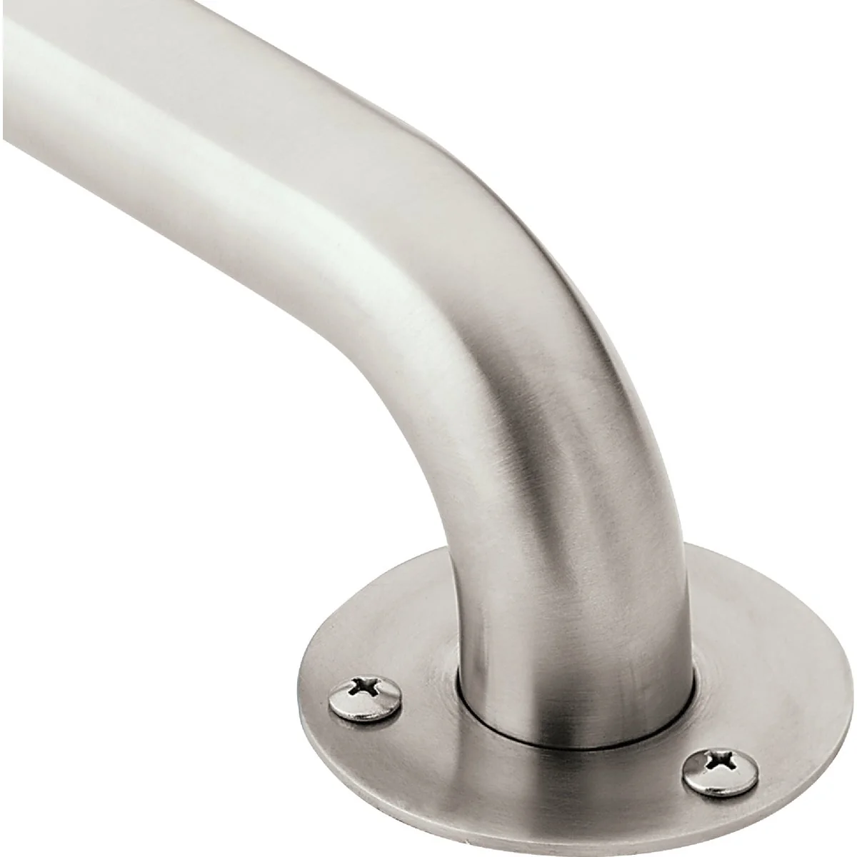 Trendy Moen Home Care 18 In. x 1-1 2 In. Exposed Screw Grab Bar Stainless Steel Reusable