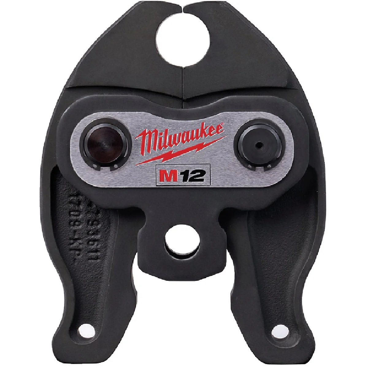 Easy-to-Use Milwaukee M12 Force Logic 1 2 In. PEX Cordless Press Tool Crimp Jaws Practical