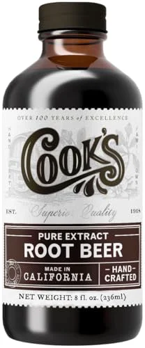 Refined Root Beer Extract for Root Beer Making Baking 8 Fl Oz Green