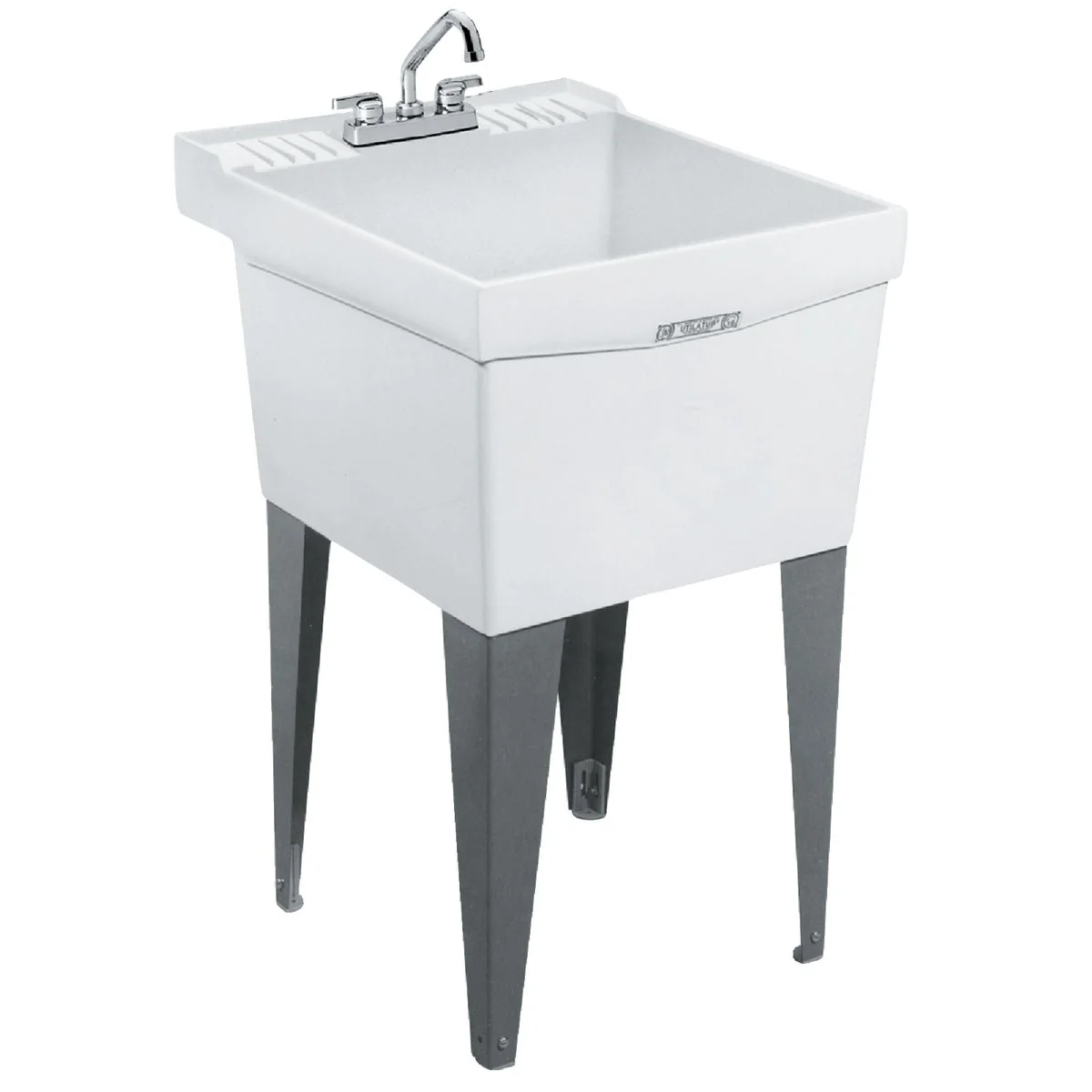 Prestigious Mustee Utlitub 18 Gallon 20 In. W x 24 In. L Thermoplastic Laundry Tub Smooth