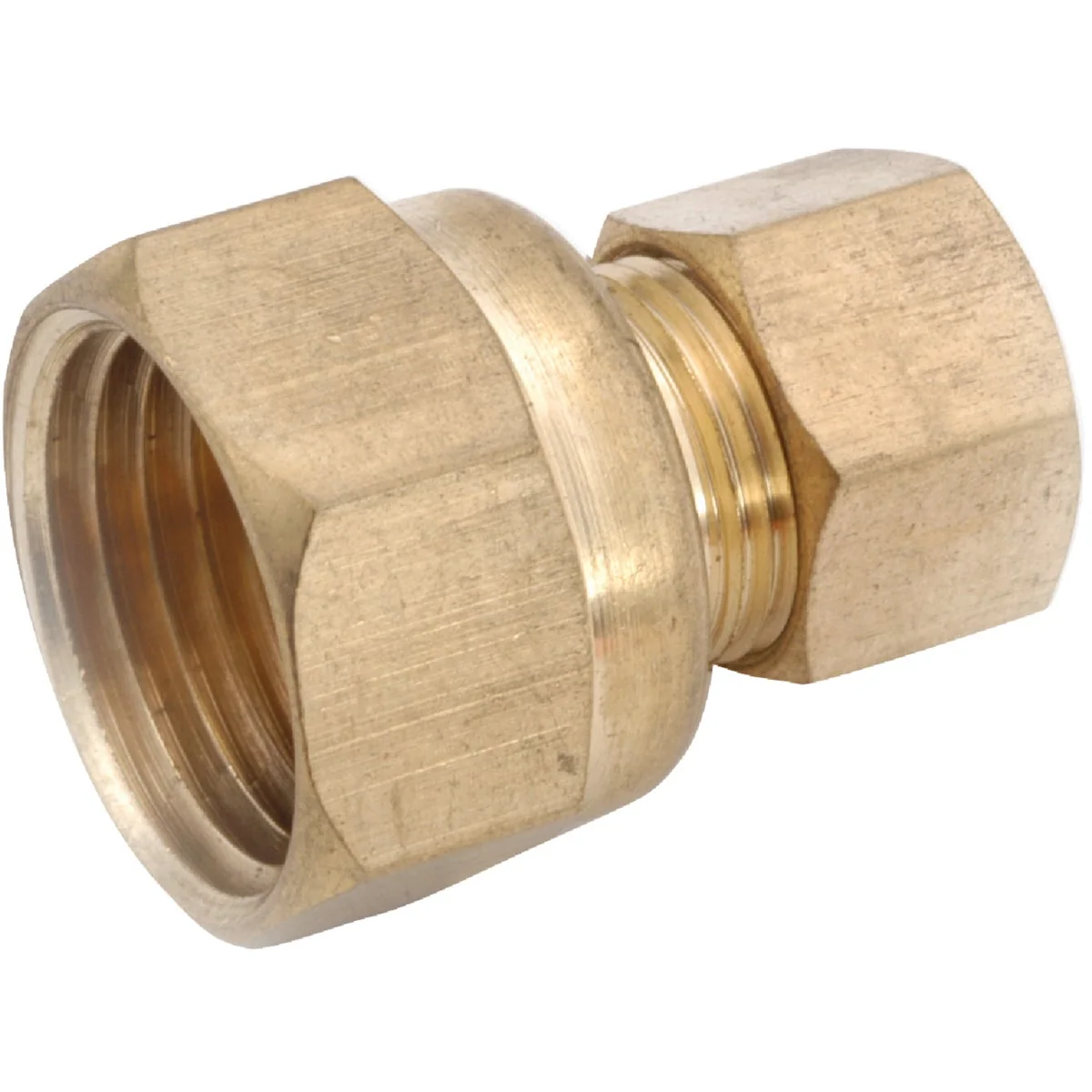 Quality Anderson Metals 3 8 In. x 1 4 In. Brass Union Compression Adapter User-Friendly