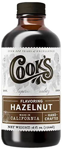 Solid Pure Hazelnut Flavor for Coffee 16 Fl Oz Environmentally Friendly