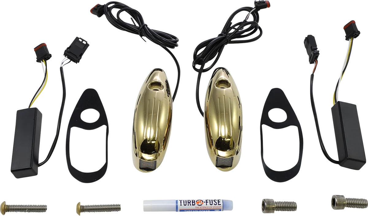 Healthy Custom Dynamics ProBEAM Road Glide Turn Signals – Gold PB-RG-TS-15-G High-Grade