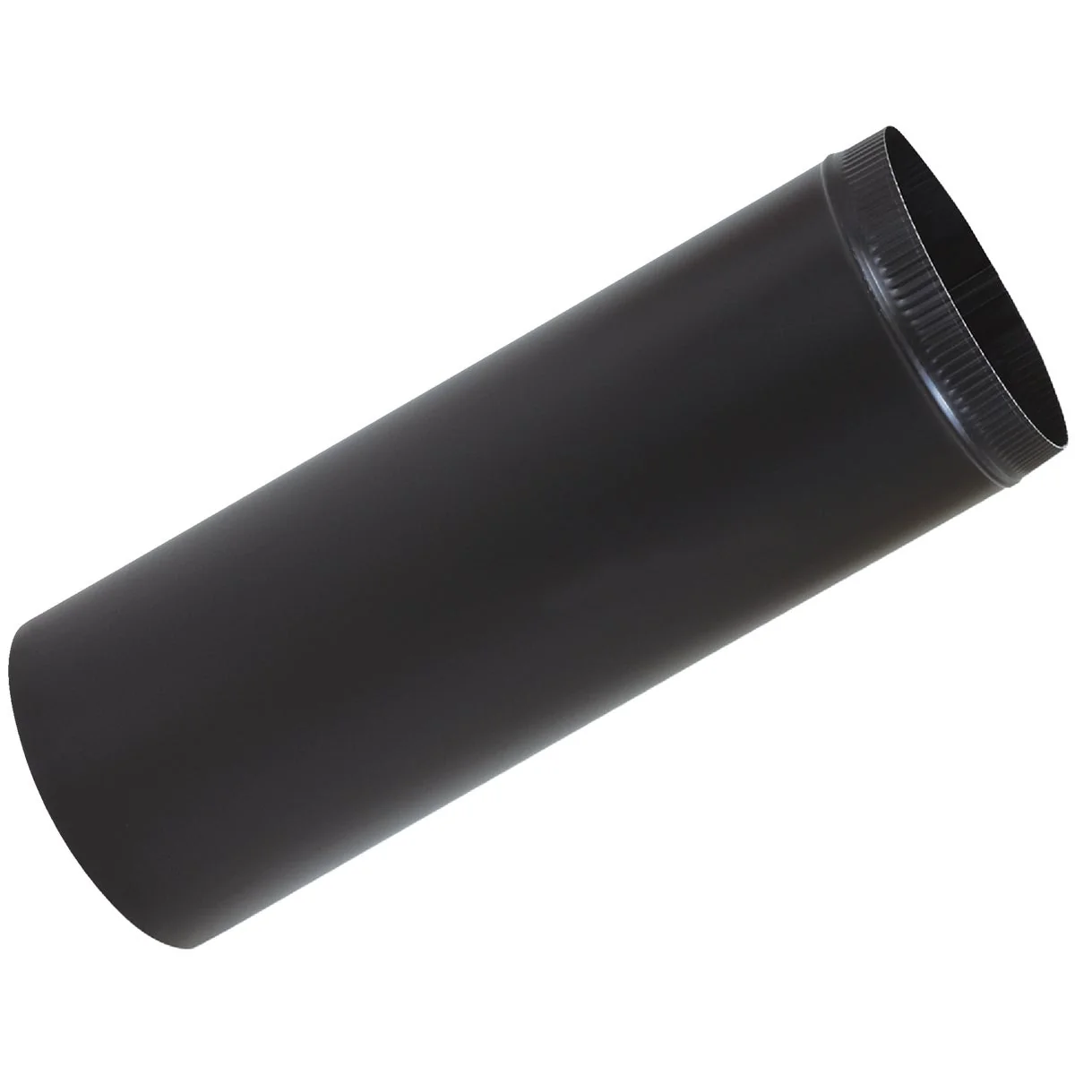 Soft Imperial Snaplock 3 In. x 24 In. 1200 F Black Stove Pipe Versatile