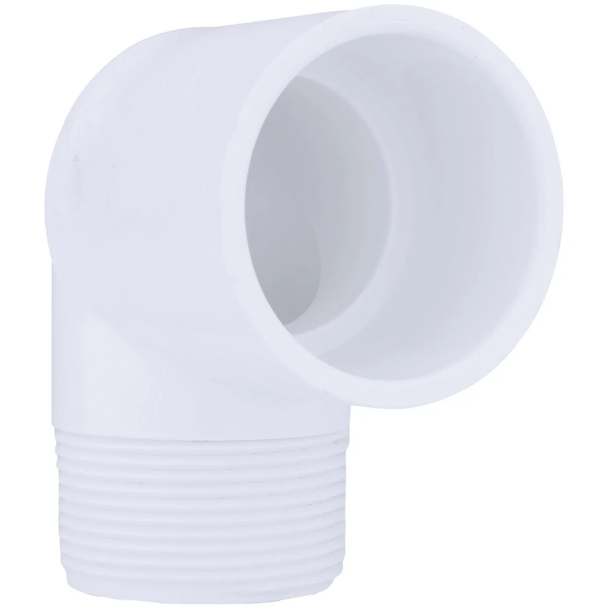 Genuine Charlotte Pipe 1-1 2 In. Slip x Male Schedule 40 90 Deg. Street PVC Elbow 1 4 Bend Original