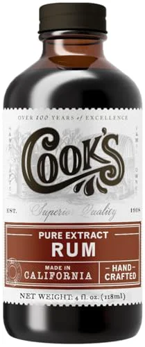 Next-Generation Pure Rum Extract for Baking 4 Fl Oz Consistent