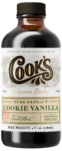 Premium Choice Pure Cookie Vanilla Extract 4 Fl Oz Secure