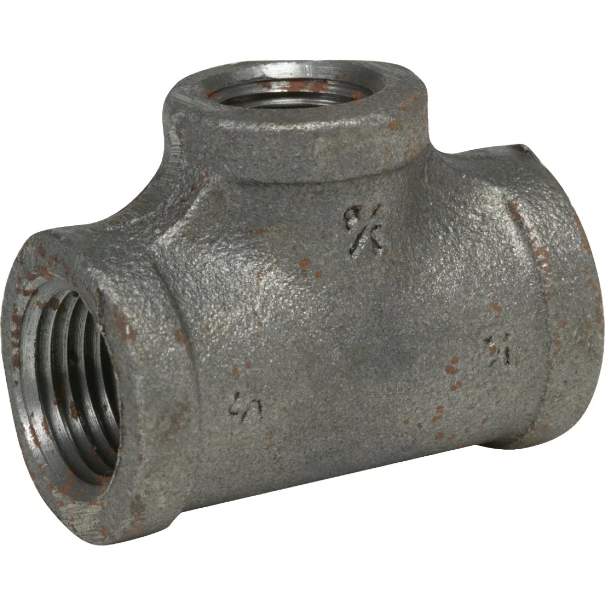 High-Performance Anvil 1 2 In. x 1 2 In. x 3 8 In. Reducing Malleable Black Iron Tee Prestigious