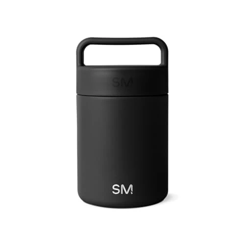 Crafted Insulated Food Jar with Handle Pure