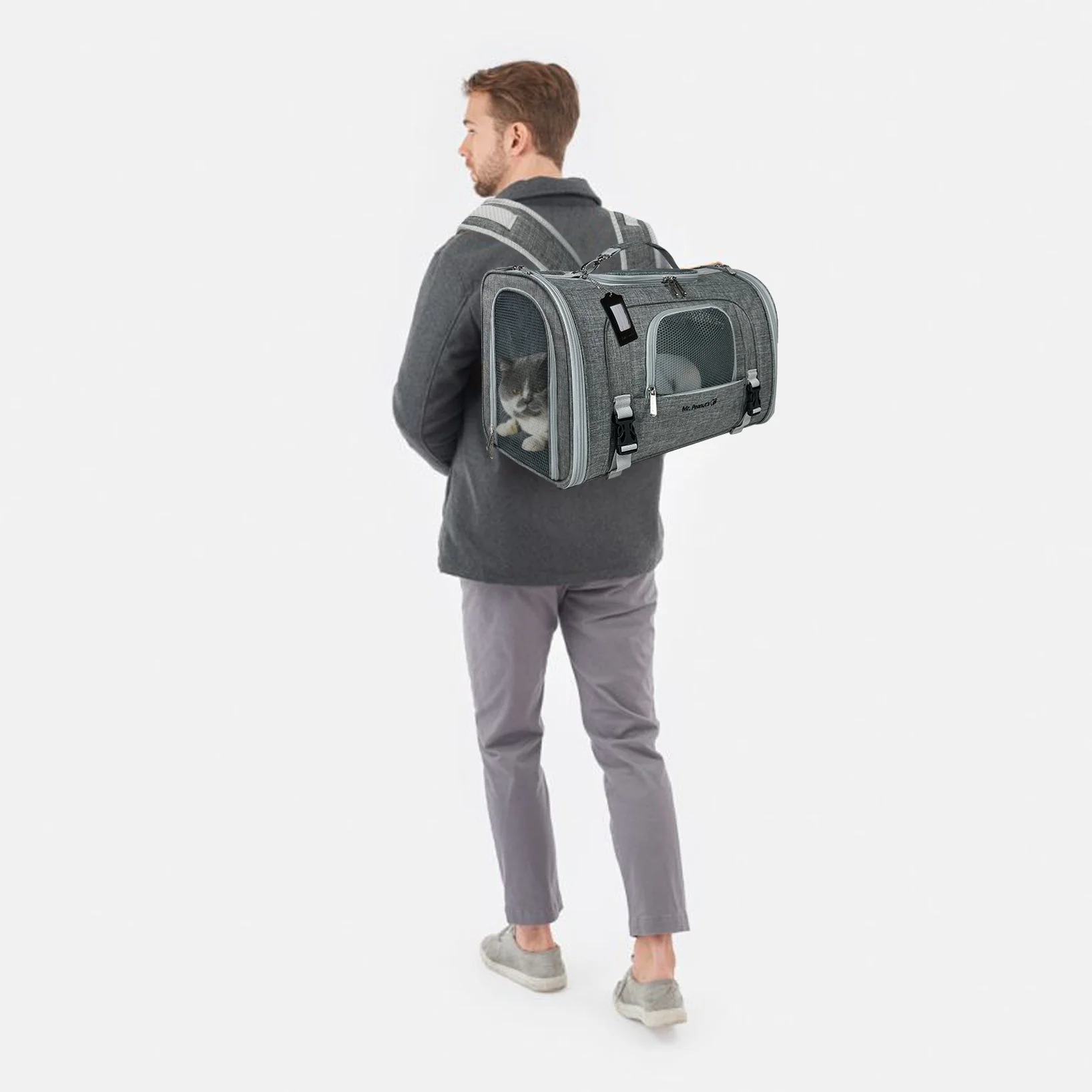 Optimized Mr. Peanut’s Monterey Series Airline Compliant Horizontal Backpack Pet Carrier Consistent