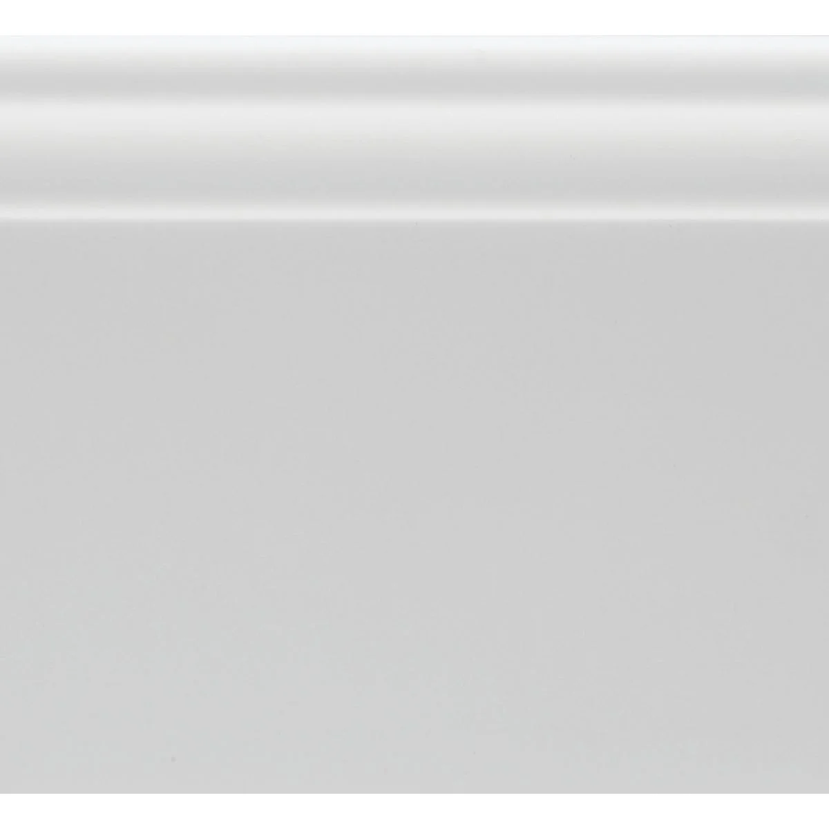 Traditional Royal 9 16 In. W. x 3-1 4 In. H. x 8 Ft. L. White PVC Colonial Base Molding Lightweight