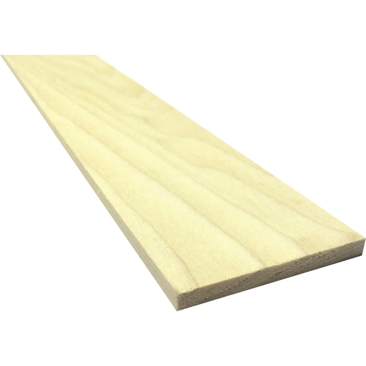 Trendy Waddell 1 4 In. x 4 In. x 4 Ft. Poplar Wood Board Premium Material