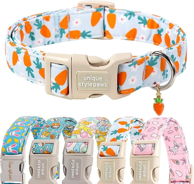 Expertly Made Unique style paws Dog Collar Plastic Buckle Specialty