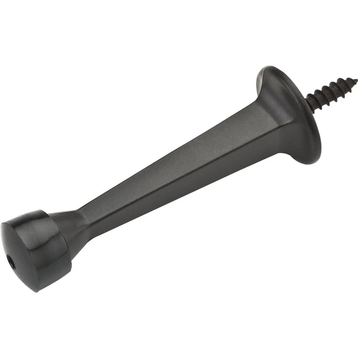 Genuine National 3 In. Oil Rubbed Bronze Rigid Square Door Stop Top-Quality