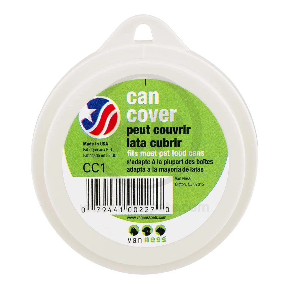 Powerful Van Ness Plastics Pet Food Can Cover Assorted Optimized