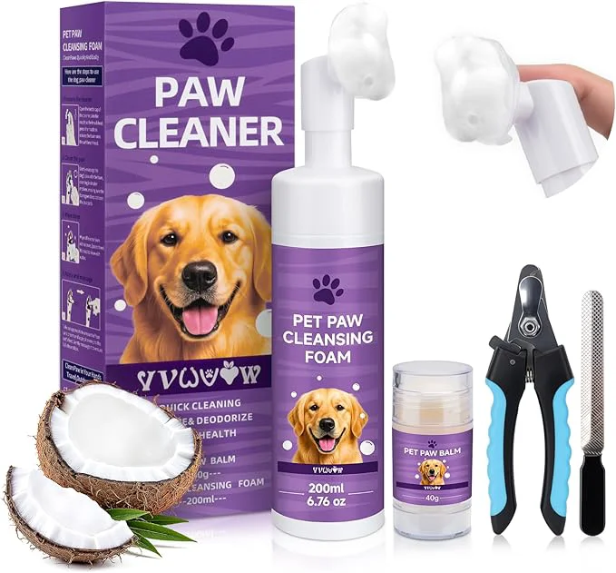 Selected Dog Paw Cleaner Kit – Paw Cleaning fo rall Dogs Puppy Silicone Scrubber Brush – pH Balanced Gentle No-Rinse Wash Scrubber About ThisOverview Sophisticated