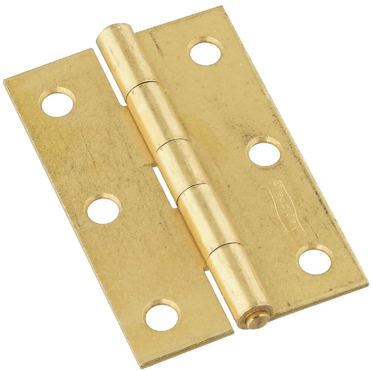 First-Class National 3 In. Brass Tight-Pin Narrow Hinge 2 Count Sustainable