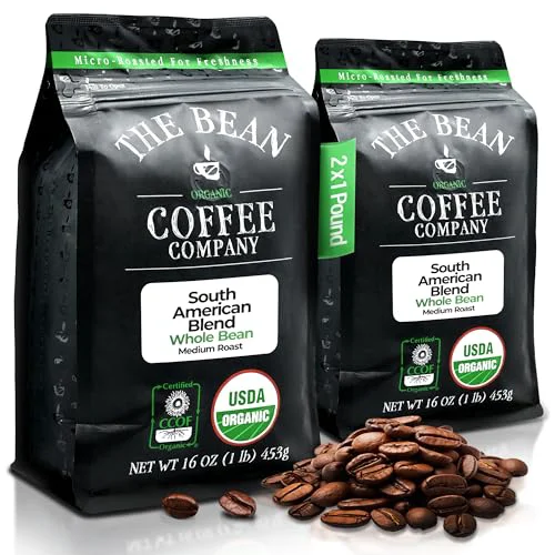 Practical The Bean Organic Coffee Co. South America Blend 32 Ounce Luxury