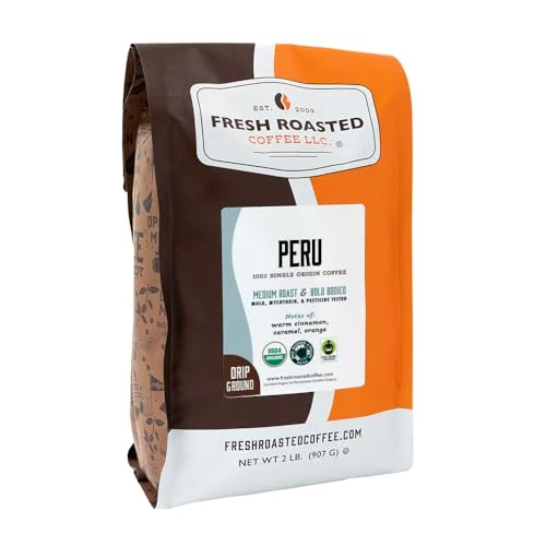 Unique Organic Peru Drip Ground Coffee 32 Ounce Smart