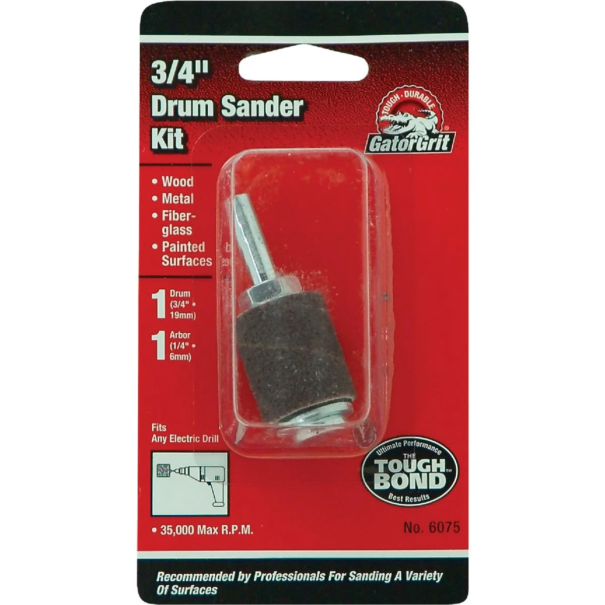 Enhanced Gator 1 2 In. x 1 2 In. Drum Sander Professional