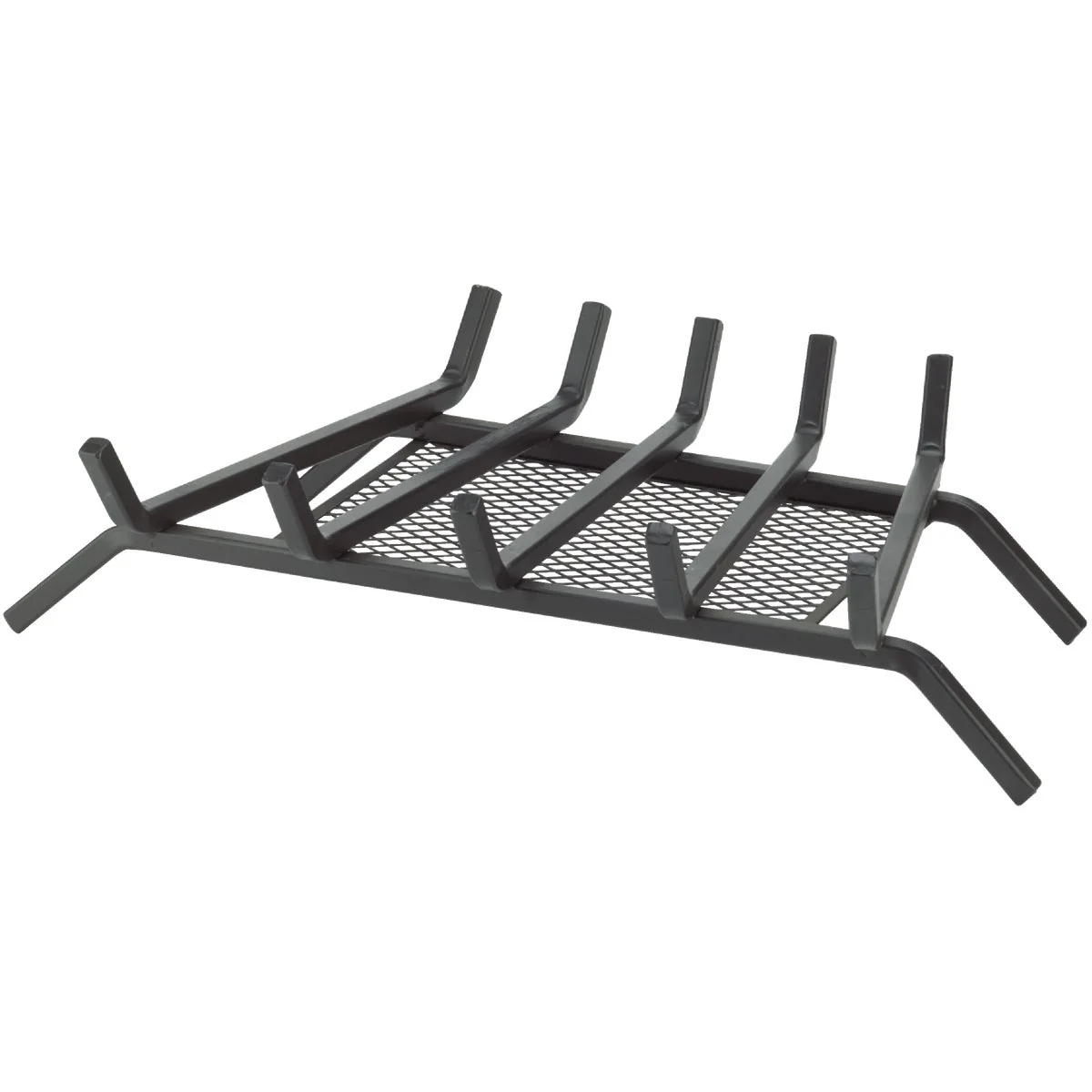 Fine Crafted Home Impressions 18 In. Steel Fireplace Grate with Ember Screen Stylish