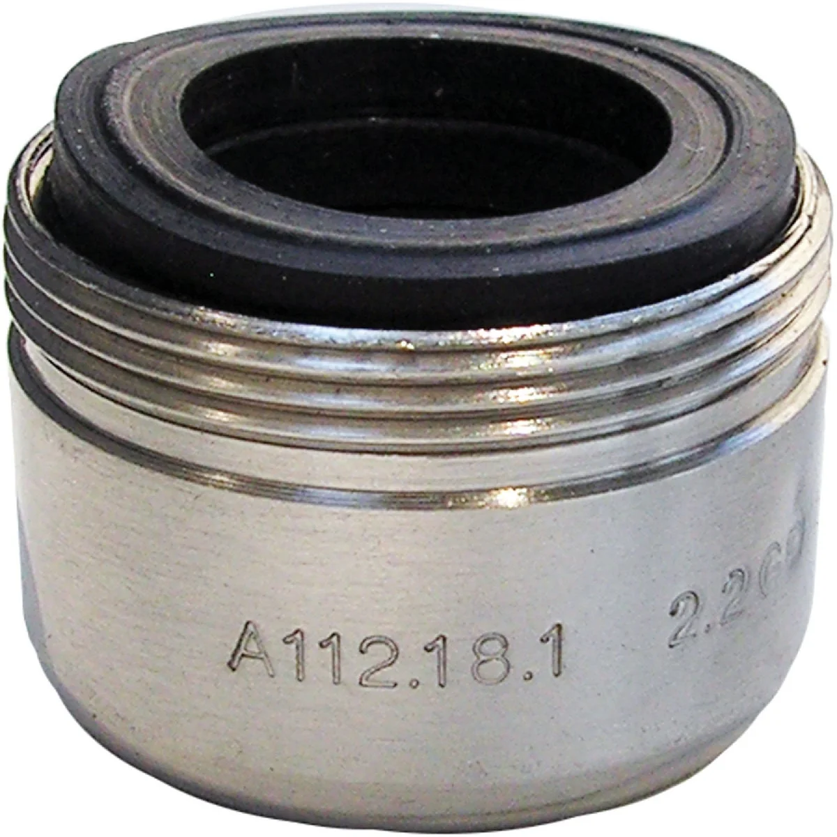 Carefully Designed Lasco 2.2 GPM Dual Thread Aerator Satin Nickel Elegant