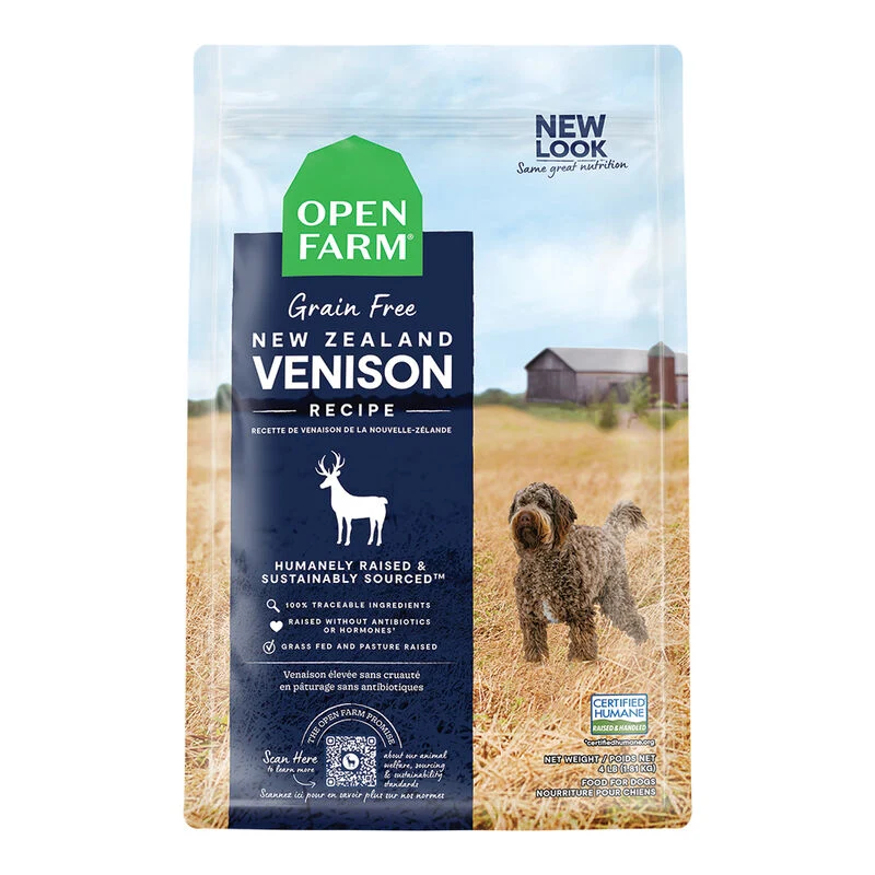 Versatile Open Farm New Zealand Venison Grain- Dog Food Open Farm New Zealand Venison Grain- Dog Food Innovative