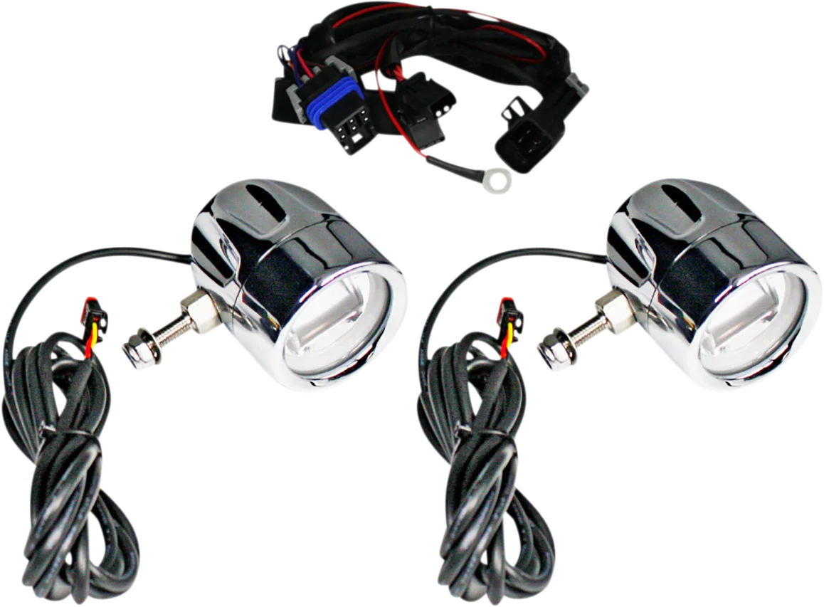 Functional Custom Dynamics Fog Light – Chrome PB-FOG-CHAL-C Elite