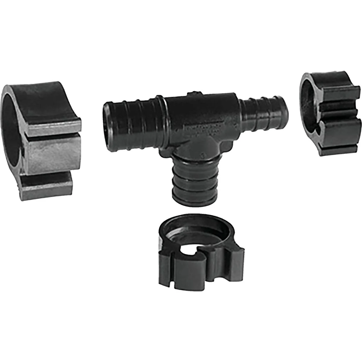 Genuine Flair-It PEXLock 3 4 In. x 1 2 In. x 3 4 In. Plastic Reducing PEX Tee Lightweight