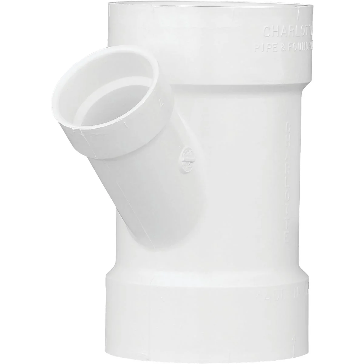 Outstanding Charlotte Pipe 4 In. x 2 In. Schedule 40 DWV Reducing PVC Wye Practical