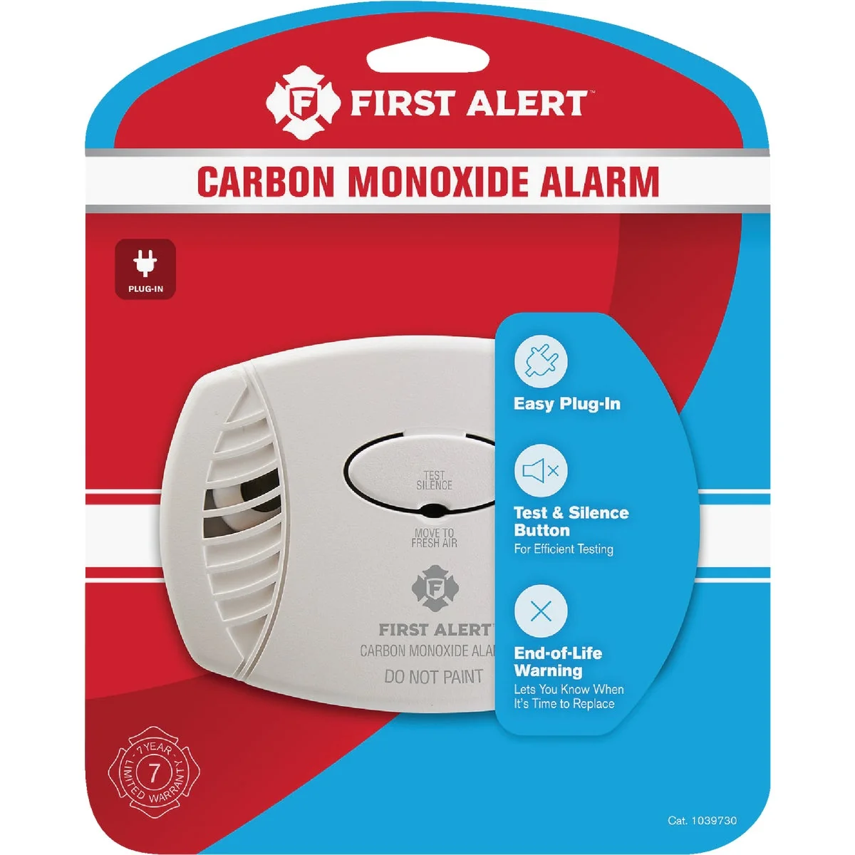 Expertly Made First Alert Plug-In 120V Electrochemical Carbon Monoxide Alarm Artisan