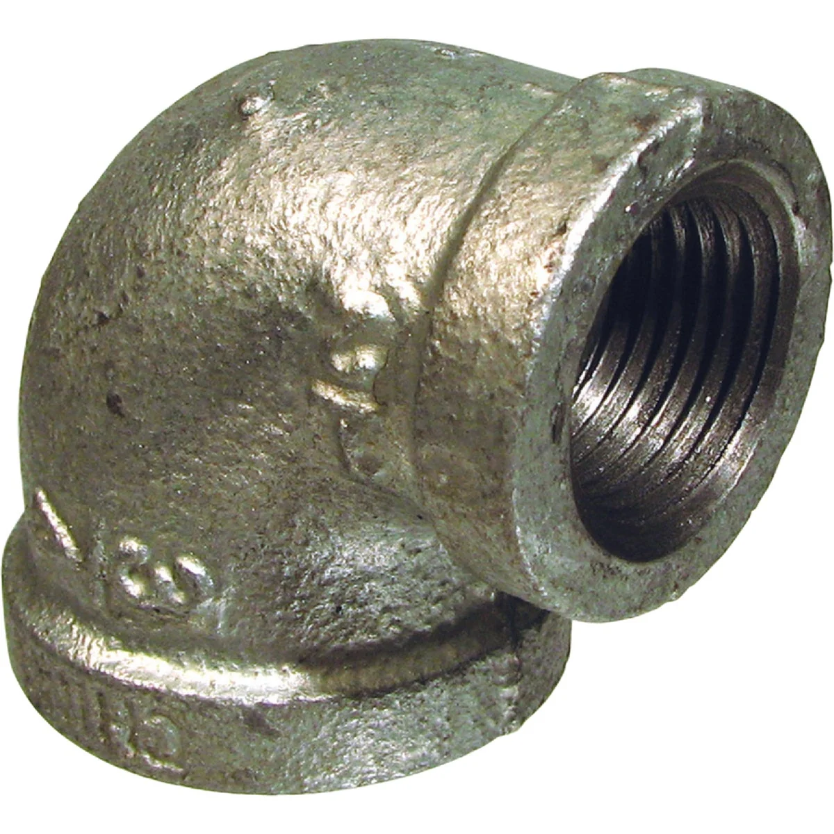 Clean Southland 1 In. x 3 4 In. 90 Deg. Reducing Galvanized Elbow 1 4 Bend Premium Material