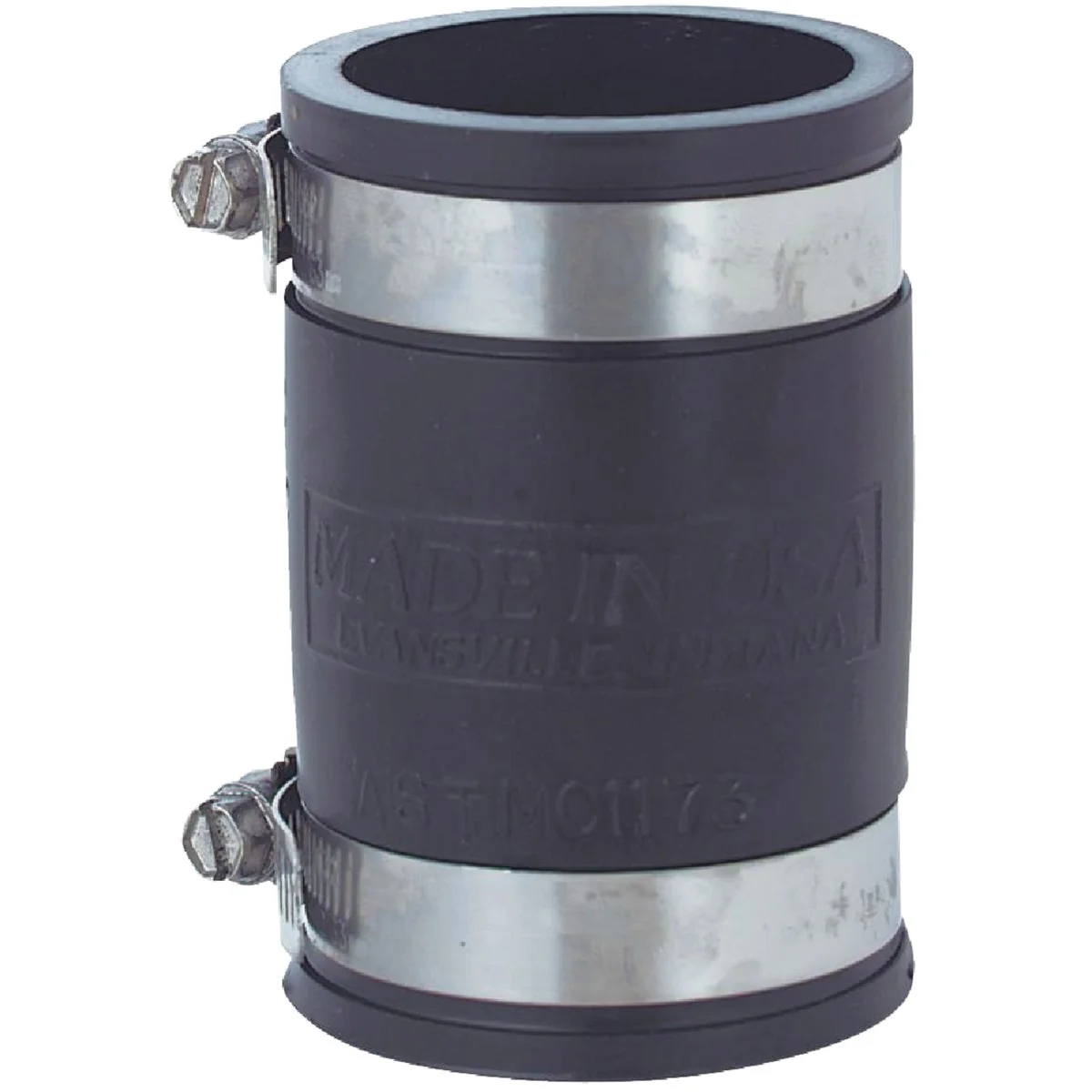 Traditional Fernco 1-1 4 In. Plastic to Plastic PVC Coupling Relaxed