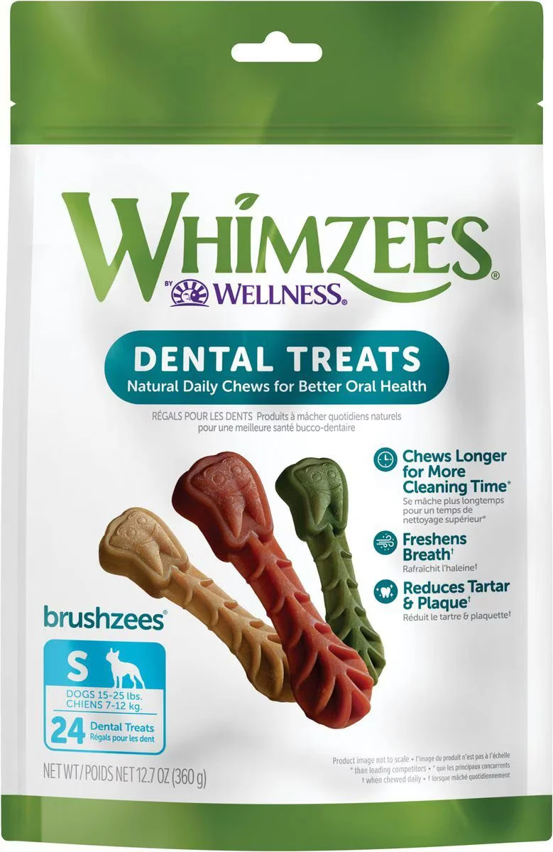 Exclusive Whimzees Brushzees Dental Chew for Dogs Whimzees Brushzees Dental Chew for Dogs Healthy