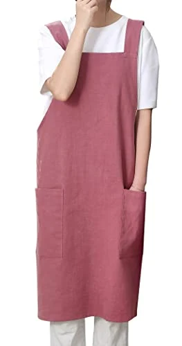 Superior Soft Cotton Linen Apron for Women Original